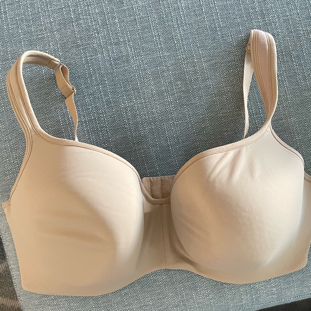 Cacique lightly lined balcony bra, 40F, Lane Bryant